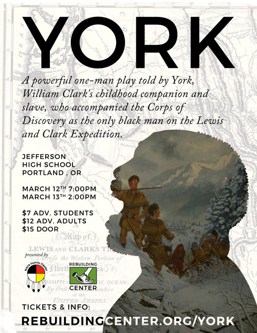 York flyer - March 12 & 13 in Portland