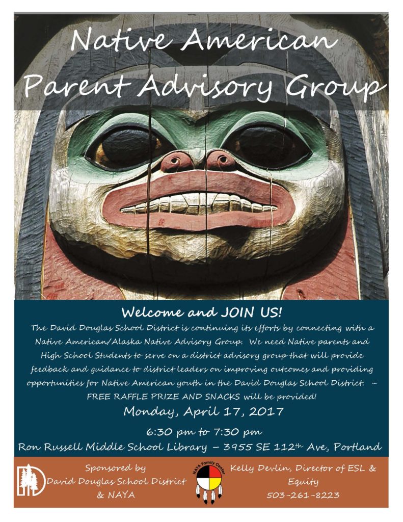 Native American Parent Advisory GroupNative American Youth and Family