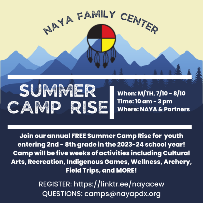 Camp Rise Native American Youth and Family Center